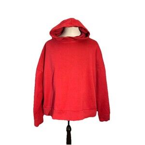 Fabletics Women’s Hoodie Size 4X Pink Sweatshirt Soft Pullover Pockets